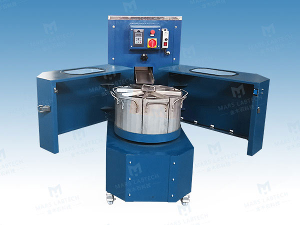 金木石旋转缩分机开门状态