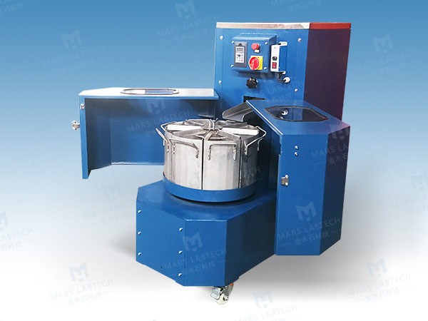 金木石旋转缩分机开门侧面